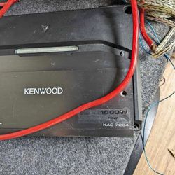 Kenwood 1000 watts amp