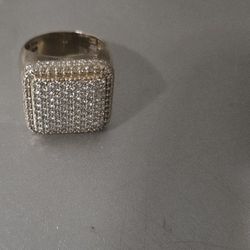 4.16 carat natural diamond 14K Gold ring (VS1 clarity) 