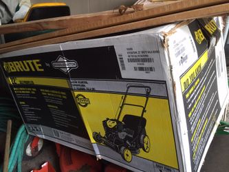 Brute 22" self propelled lawn mower