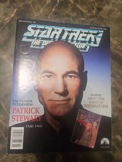 Star Trek Official Fan Club Magazine #88 Nov/Dec 1992