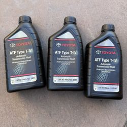 Genuine Toyota ATF Type IV automatic Trans Fluid Oil
