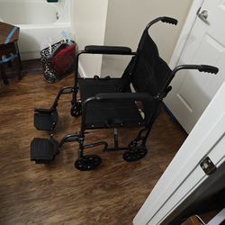 Lightweight Transport Wheelchair (Brand New)