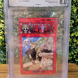 BGS One Piece #7 First Print Edition Grade 8.0