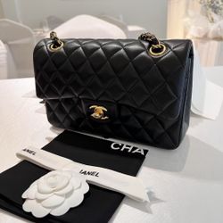 Chanel classic sheepskin CF23 gold buckle Single shoulder bag