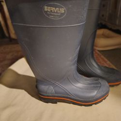 Lady's Rubber Rain  Mud Boots 7