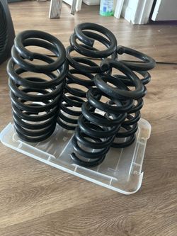 2019 Chrysler 300 Performance Lowering Springs - Traction-S (Front & Rear Set) Fits 2011–2021 Chrysler 300 RWD