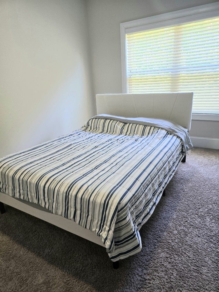 Mattress With Bed Frame (No Box Spring Needed)