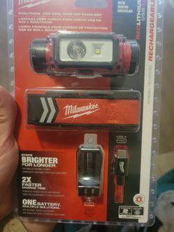 Milwaukee helmet headlight
