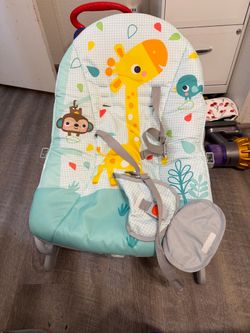 Vibrating bouncy seat