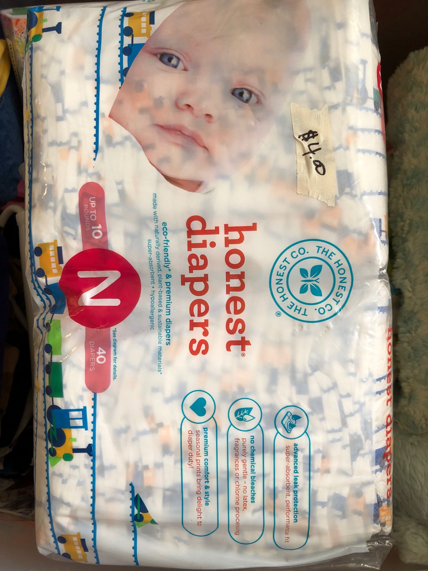 Honest newborn diapers