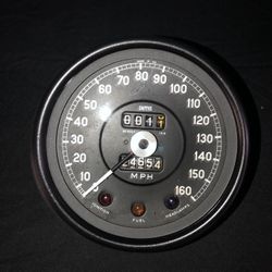 Jaguar XKE E Type 160 Mph Speedometer Sn6332/01a Smith