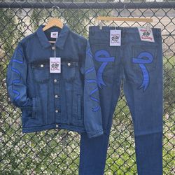 Asaali Demin Blue Set