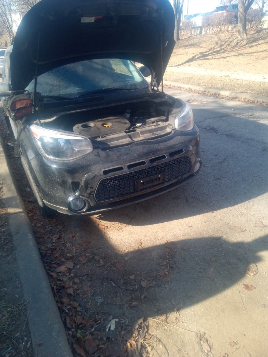2012 Kia Soul Front Headlights And Bumper Wrap 150
