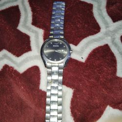 Bulova Men's Classic Stainless Steel Silver-Tone Watch 96D122