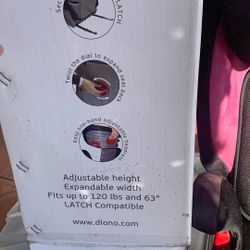 Diono expandable Booster