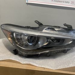 2017-2020 Infiniti Q50 Right Headlight 