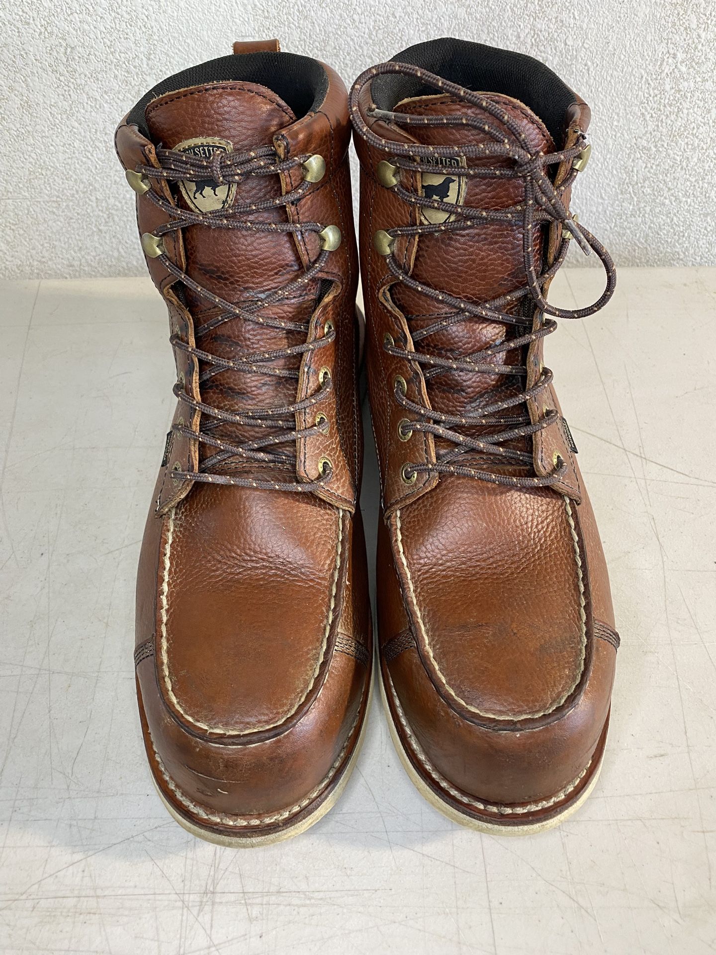 Sz14 Red Wing Irish Setter Steel Toe Boots $120