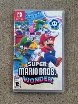Super Mario Wonder Switch 1 Box only