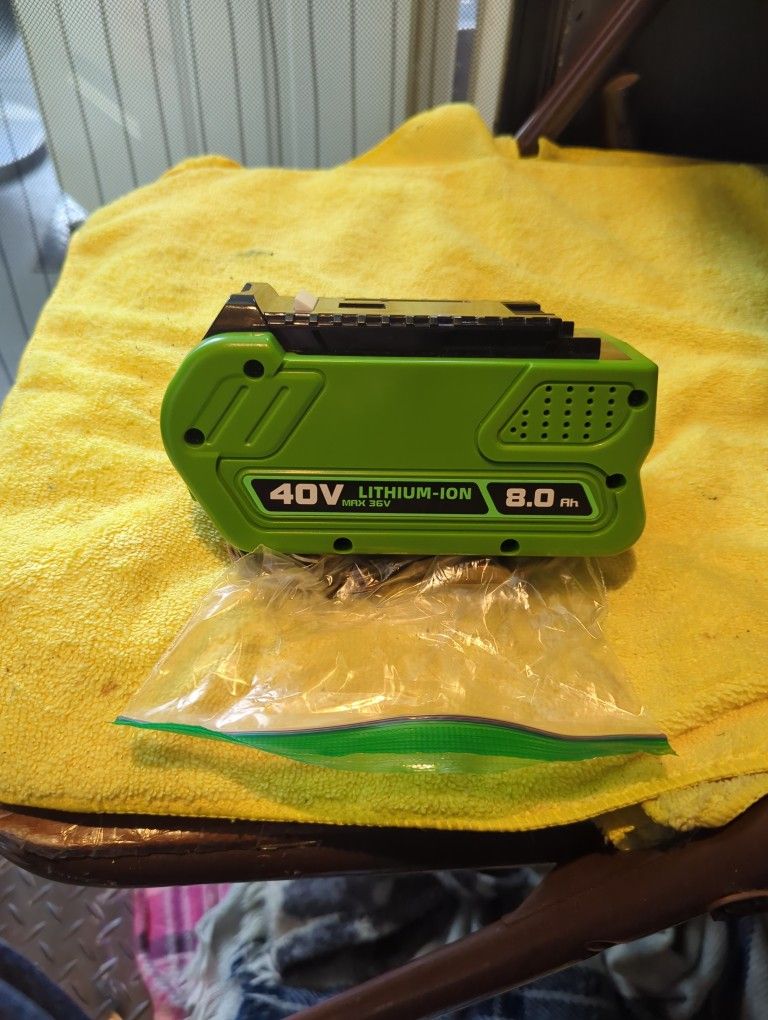 Greenworks Power Tool Battery 40 Volt