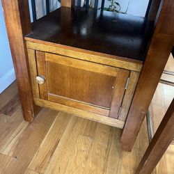 Solid Wood Expandable Table With Chairs 