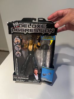 WWE Deluxe Aggression Mr. McMahon Action Figure