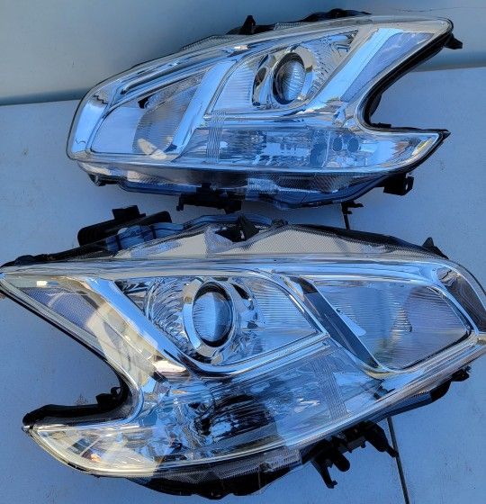 09-14 Nissan Maxima Projector Headlights Luces Calaveras Micas Faros Focos Faroles