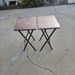 Foldable TV Dinner Stands