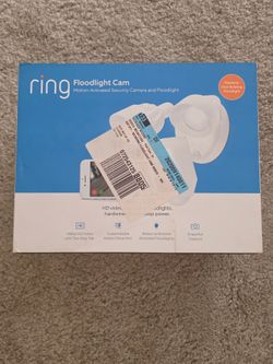 Ring Floodlight Camera - New in Box, Never Used