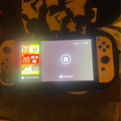 Nintendo Switch Oled Zelda version