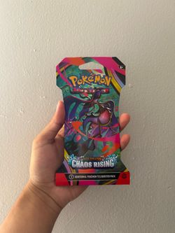 Pokemon Chaos Rising Booster Pack