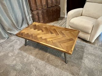 Modern coffee table.