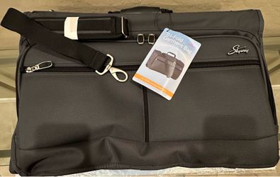 New - Skyway Trifold Luggage Hanging Garment Bag Suitcase Gray