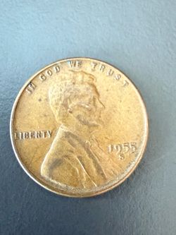 1958 S wheat penny