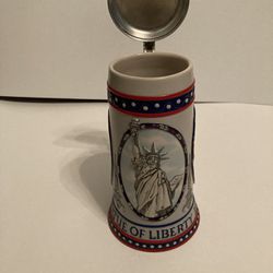 Stroh Brewery Beer Stein Statue Of Liberty