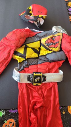 Power Rangers Dino Charge Red Ranger Kids Costume