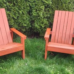 Set Adironback Chairs 