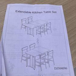 Kitchen Table Set New