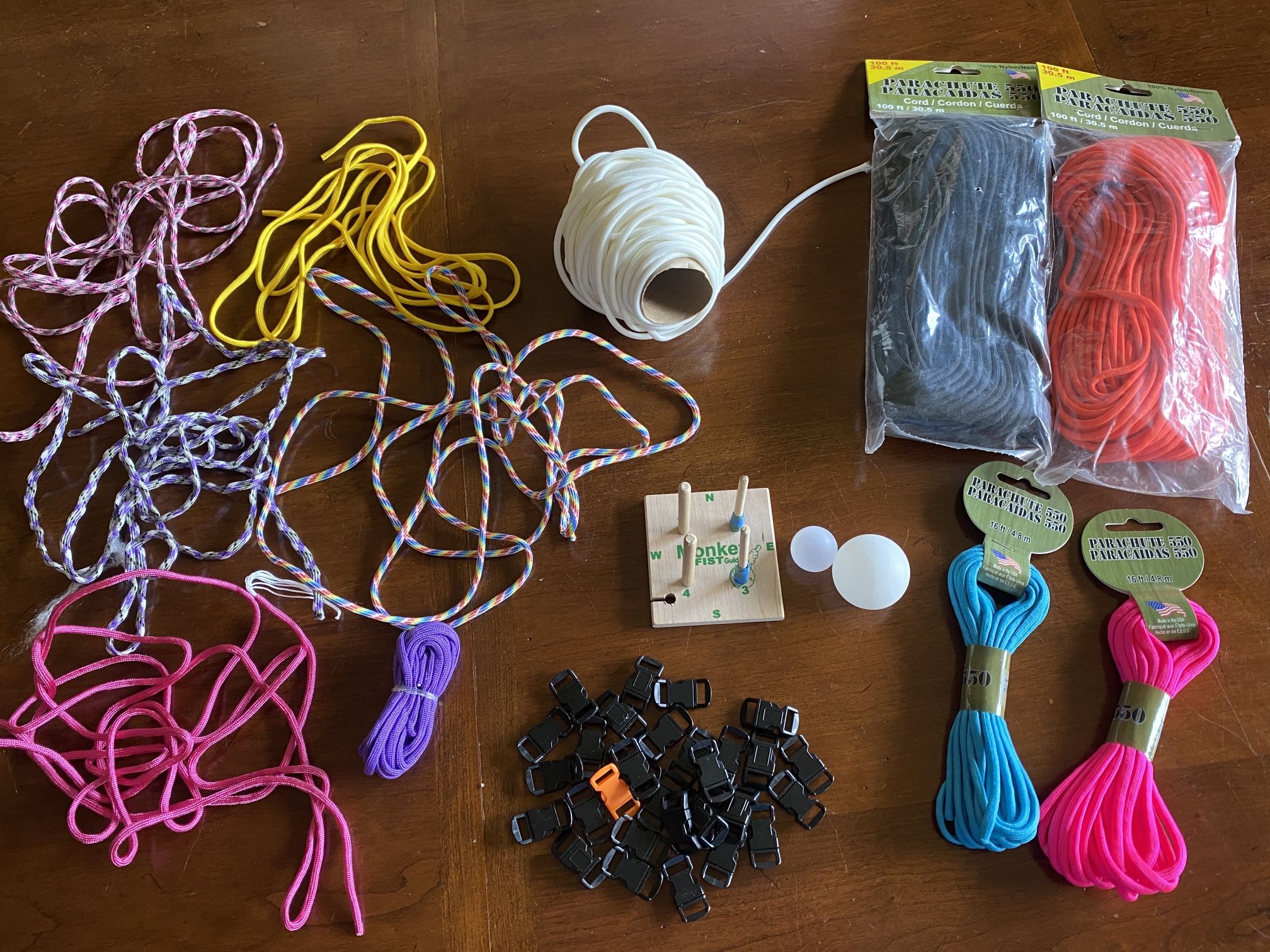 Paracord Rope Supplies Buckles Craft