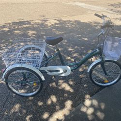 Adult Tricycle 3 Wheel Bike Bicycle