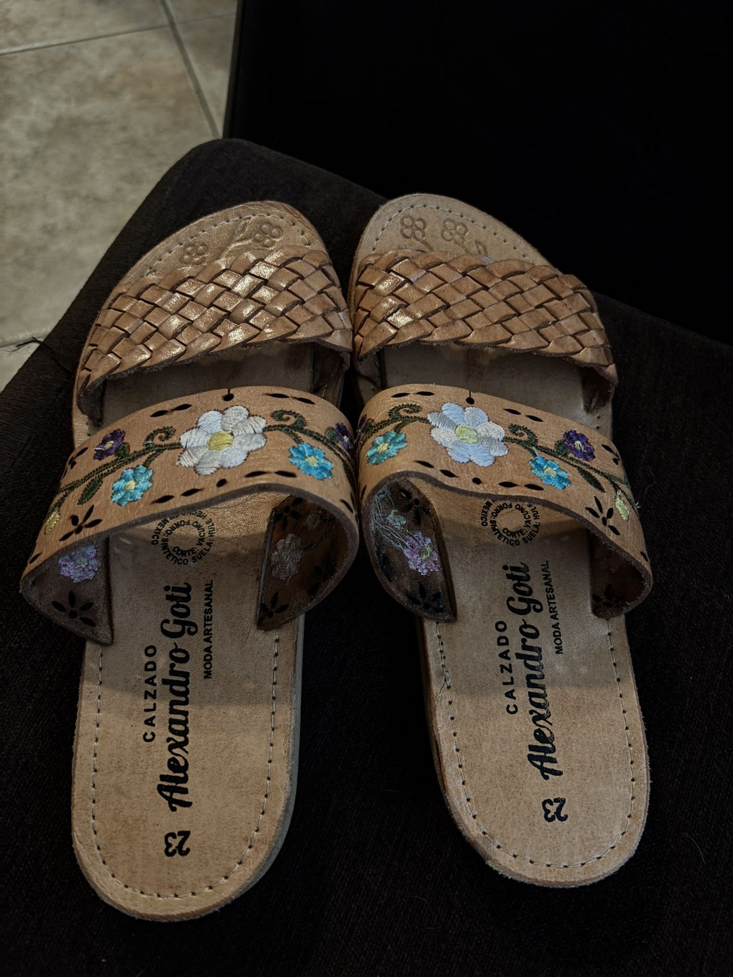 (Huaraches) Mexican Leather Sandals