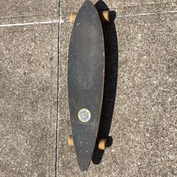 Santa Cruz longboard skateboard Complete skate long board pintail pin tail 9.9” x 43.5”