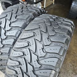 only 2 used tires Lt35x12.50r22 Toyo MT Open Country $350.00