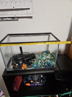 Aquarium Tank 5 Gallons With 2 Mode Light 