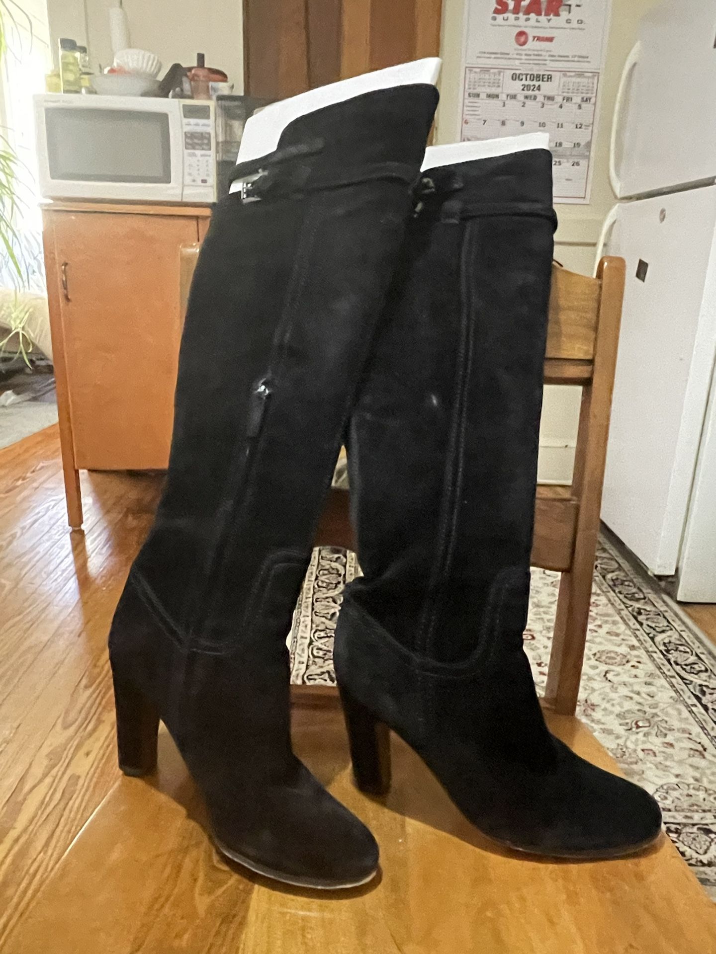 Edelson Thigh High Suede Boots