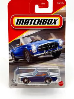 Matchbox 1:64 Scale Diecast Model - 1963 Mercedes-Benz 230 SL