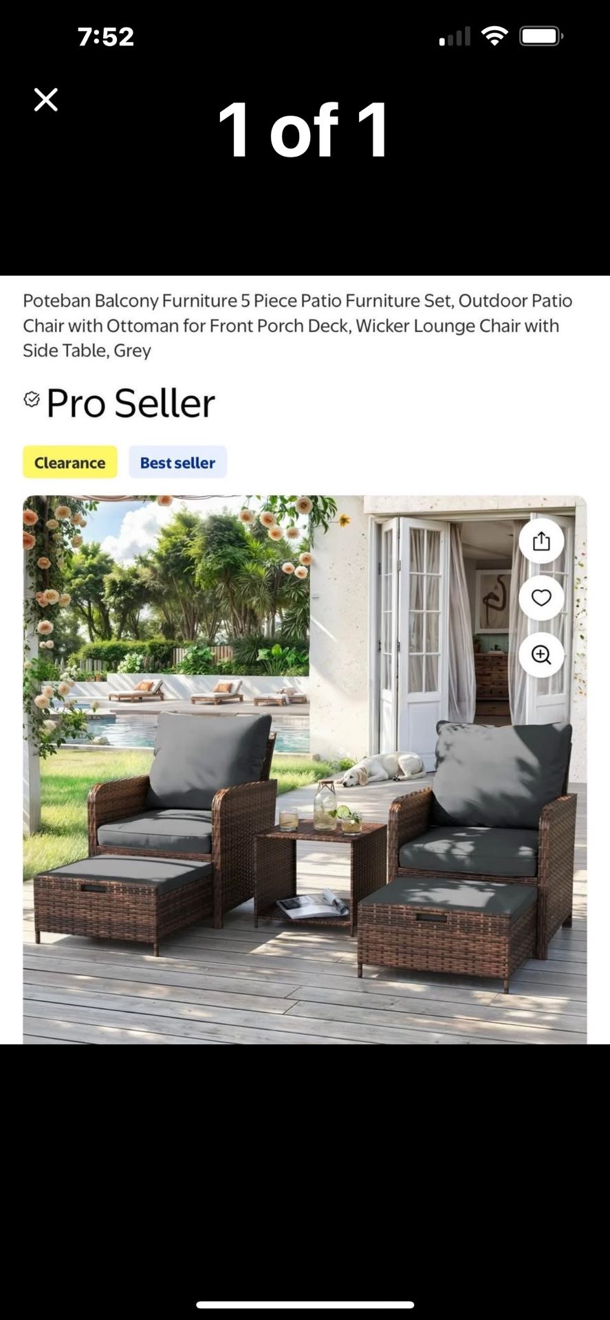 Brand New Of A Tan Chairs With Ottomans And Table