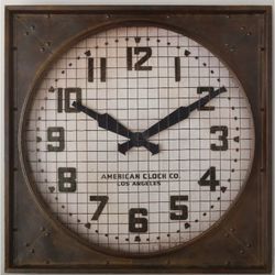 Restoration Hardware Gym Clock