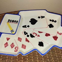 Playing Deck Cards Dish