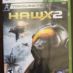 Tom Clancy's H.A.W.X 2 (Microsoft Xbox 360, 2010) Complete