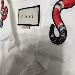 GUCCI SNAKE 🐍 CASUAL SHIRT 